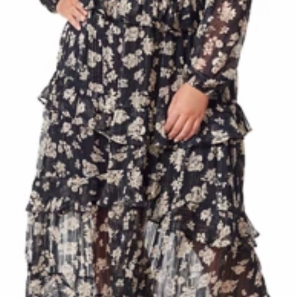 Jessica Simpson floral ruffle dress - Picture 2 of 5